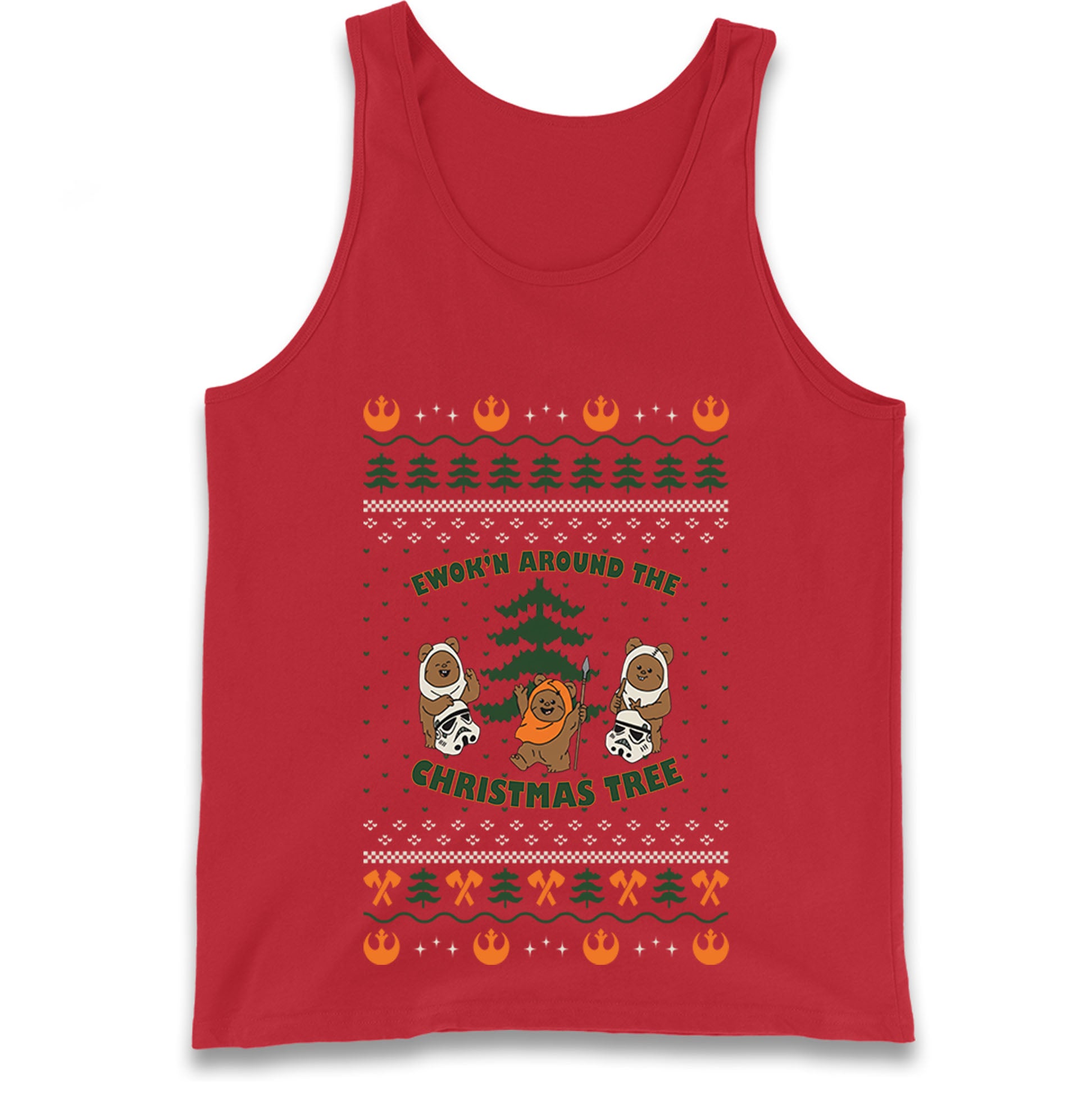 Star Wars Ewoks Christmas Tank Top
