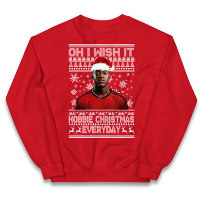 Kobbie Mainoo Christmas Kids Jumper
