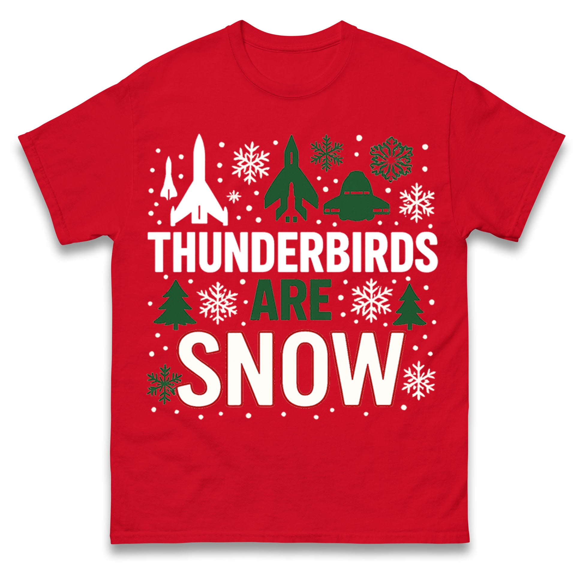 Thunderbirds Christmas T Shirt