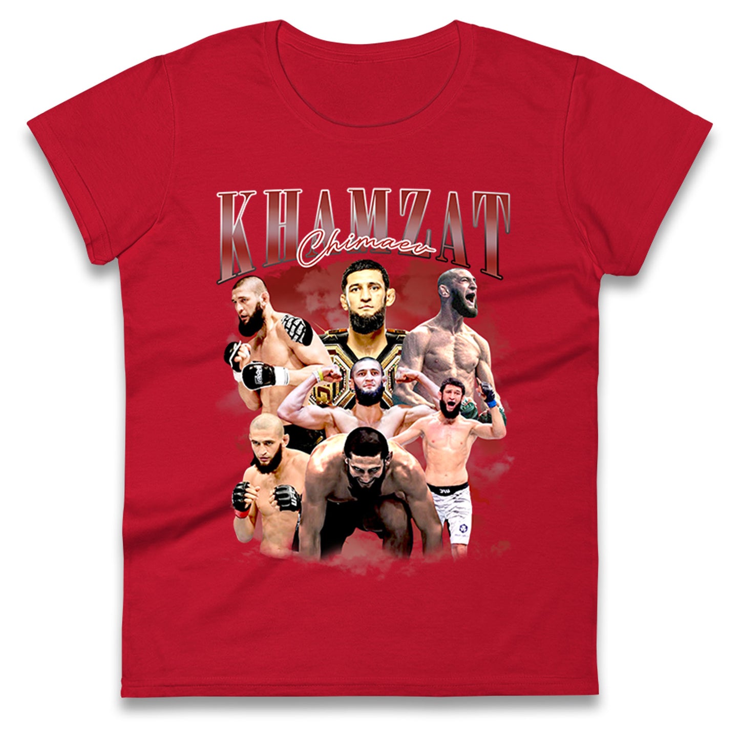 Khamzat Chimaev Ladies T Shirt