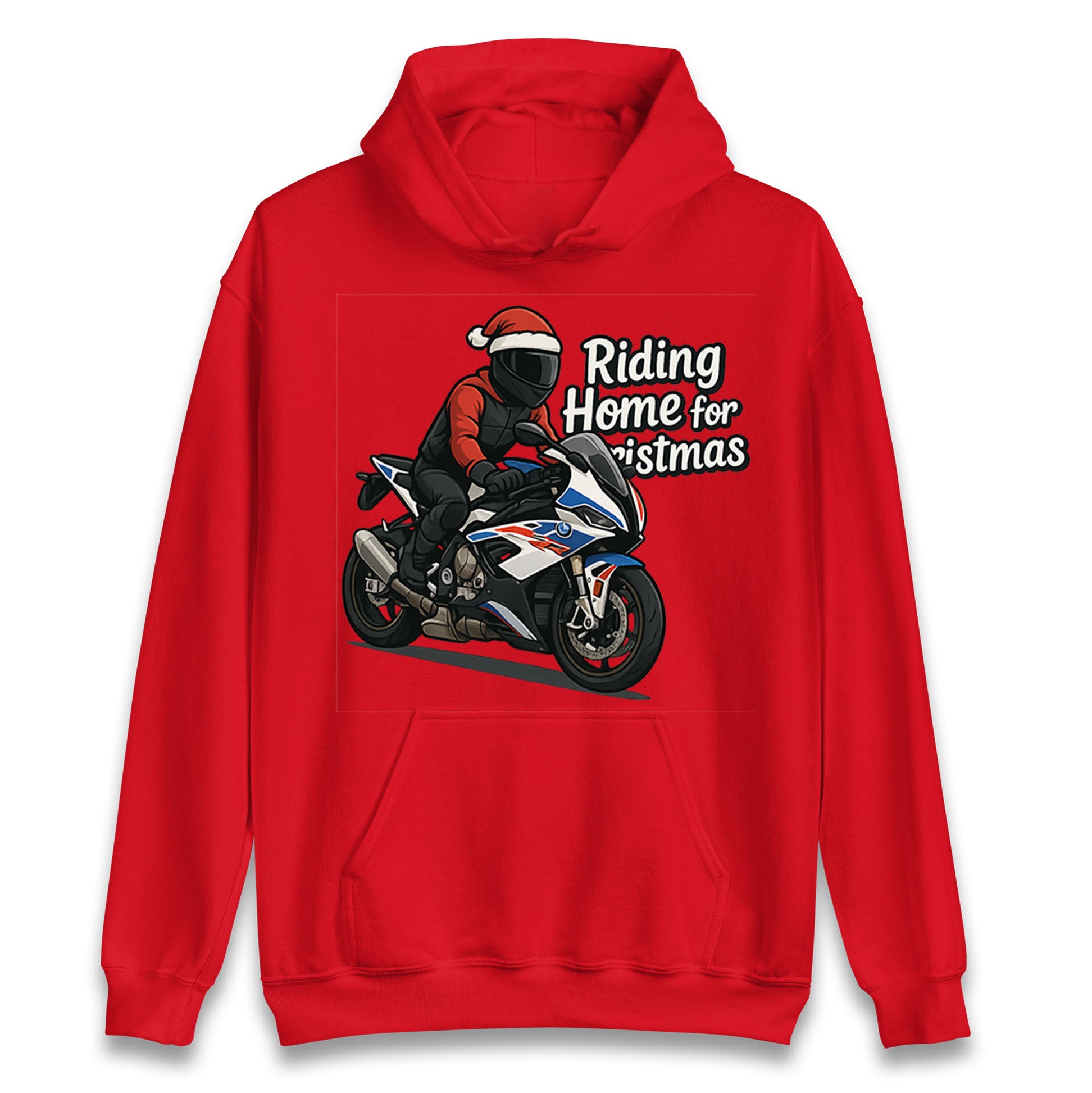 BMW S1000RR Christmas Hoodie