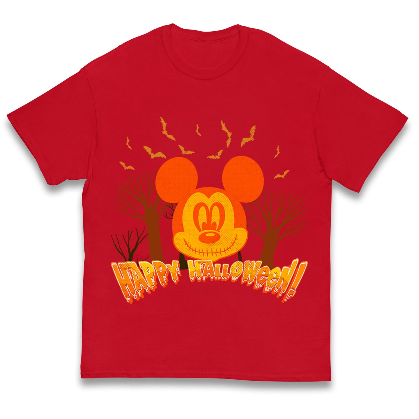 Mickey Mouse Happy Halloween Kids T Shirt