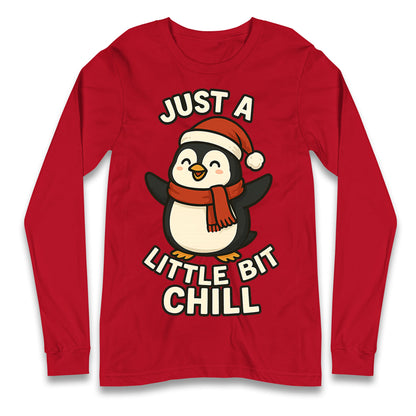 Penguin Christmas Longsleeve T Shirt