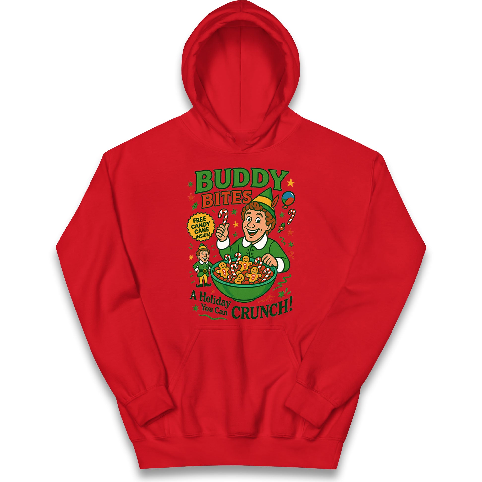 Elf Christmas Kids Hoodie