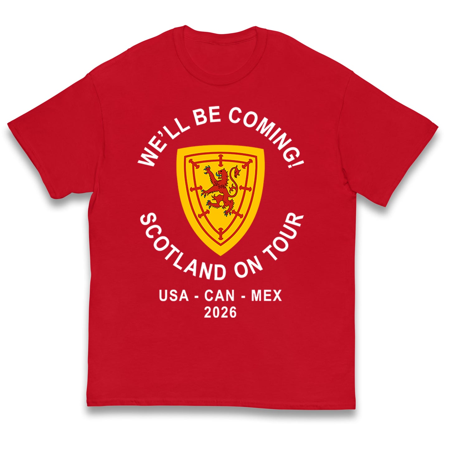 Scotland World Cup 2026 Kids T Shirt 
