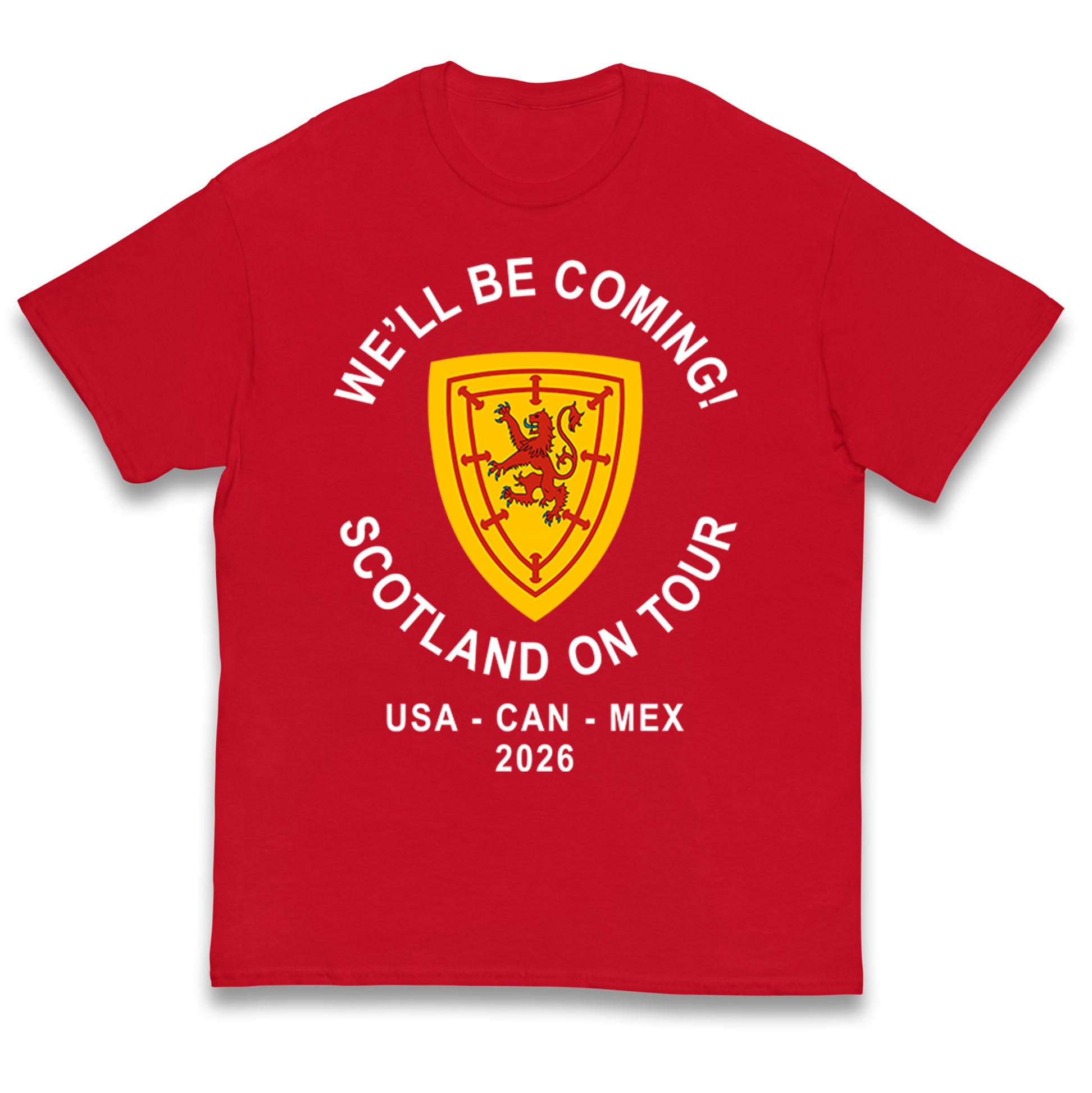Scotland World Cup 2026 Kids T Shirt 
