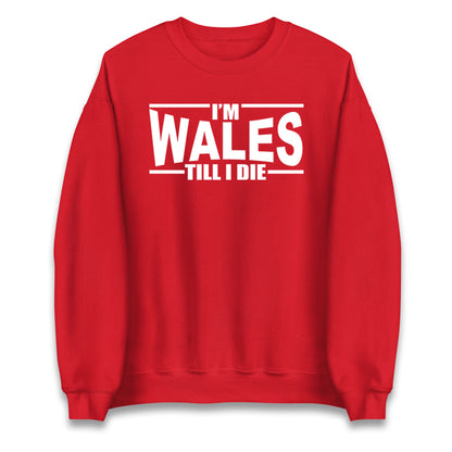 I'm Wales Till I Die Jumper
