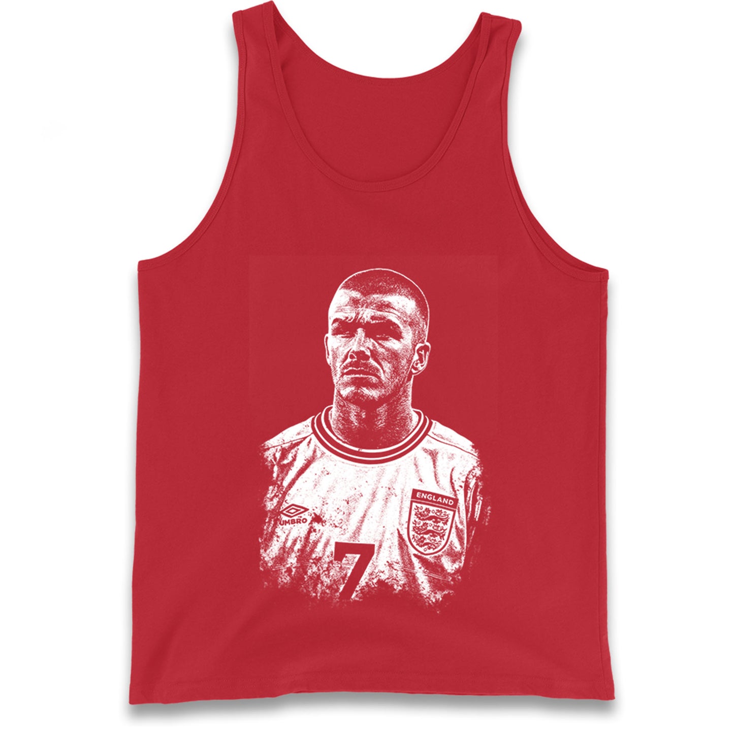Bavid Beckham England Tank Top