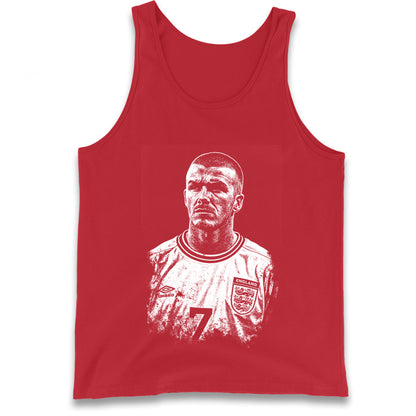 Bavid Beckham England Tank Top
