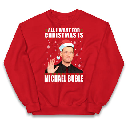 Michael Buble Kids Jumper