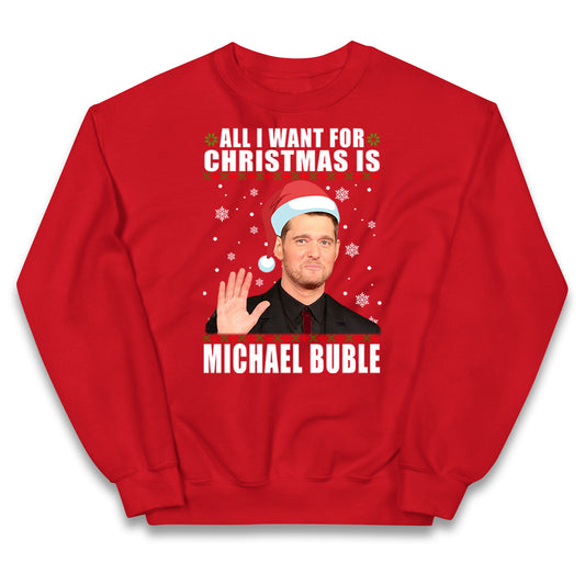 Michael Buble Kids Jumper