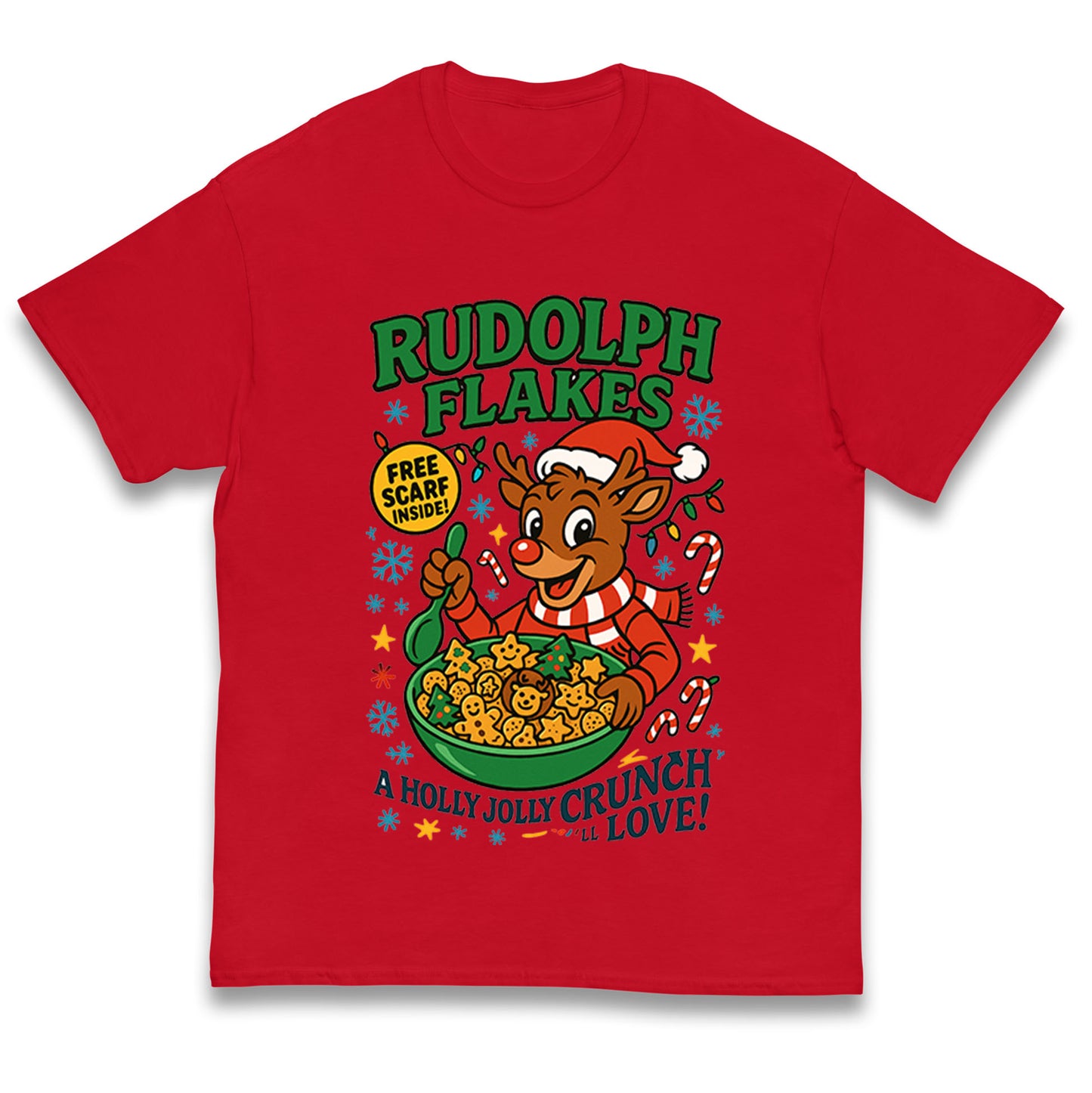 Rudolph The Red Nose Reindeer Kids T Shirt 