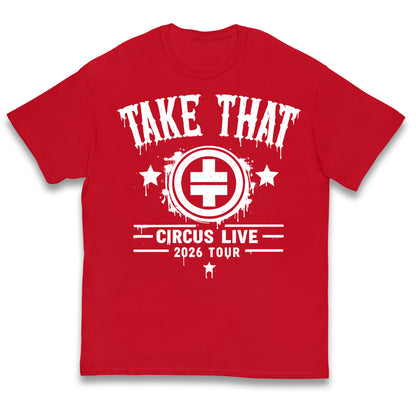 Take That Circus Tour 2026 Kids T Shirt