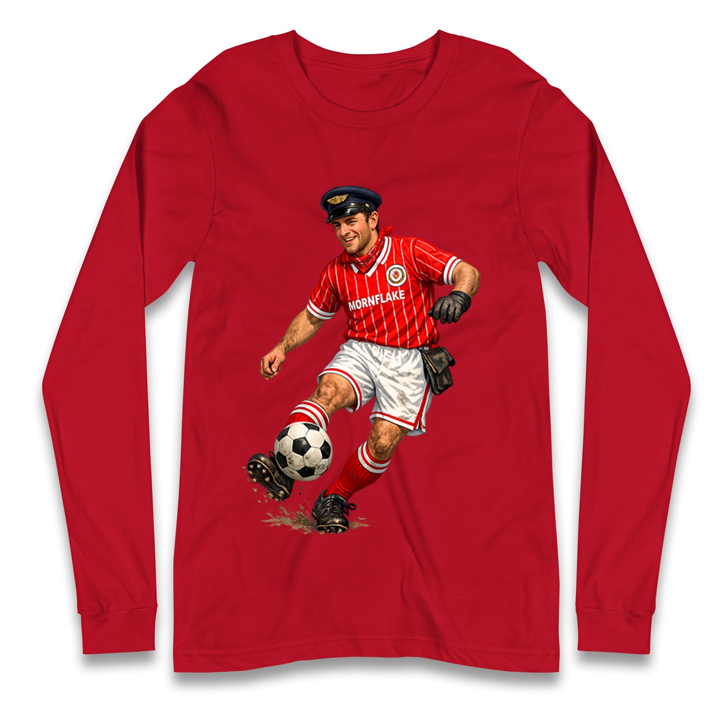 Classic Crewe Alexandra Football Longsleeve T Shirt