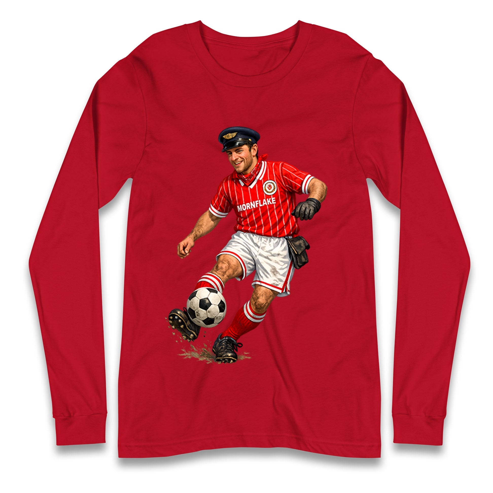 Classic Crewe Alexandra Football Longsleeve T Shirt