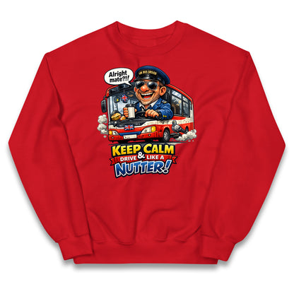  Bus Driver Job Kids Jumper