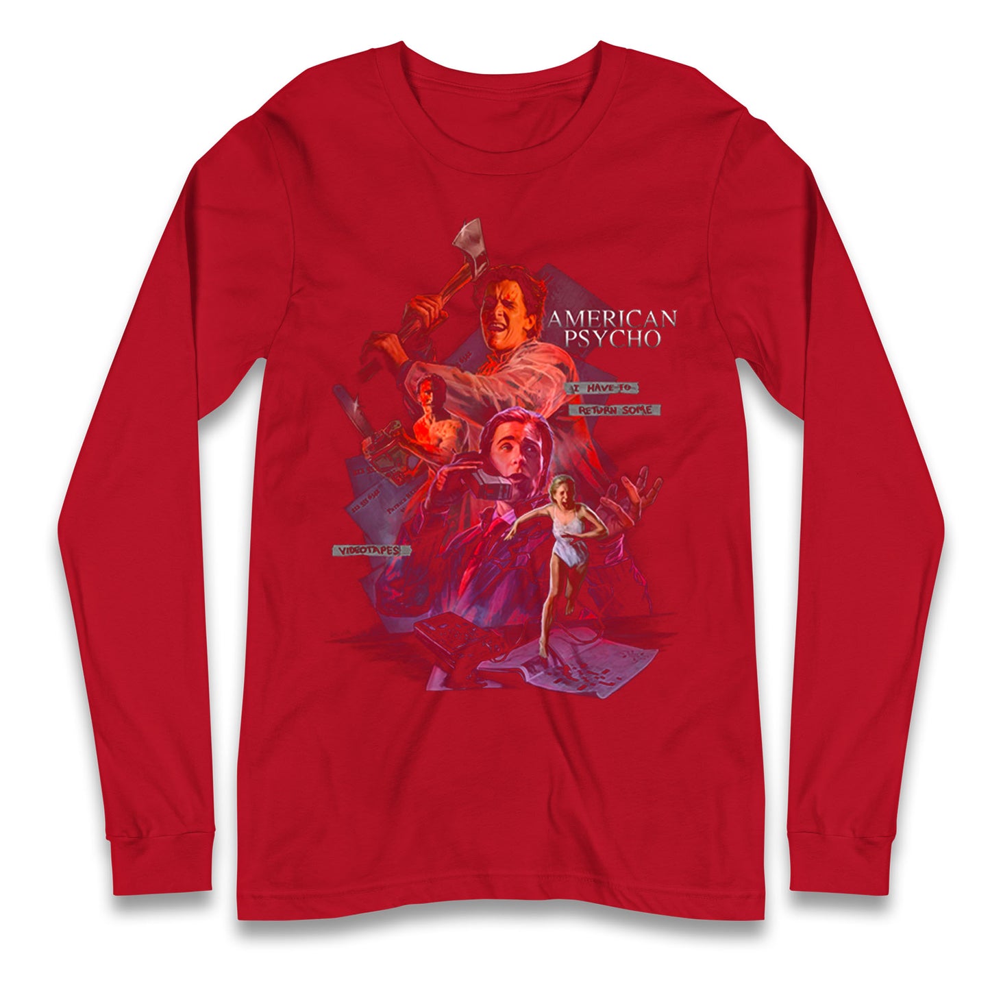 American Psycho Longsleeve T Shirt 
