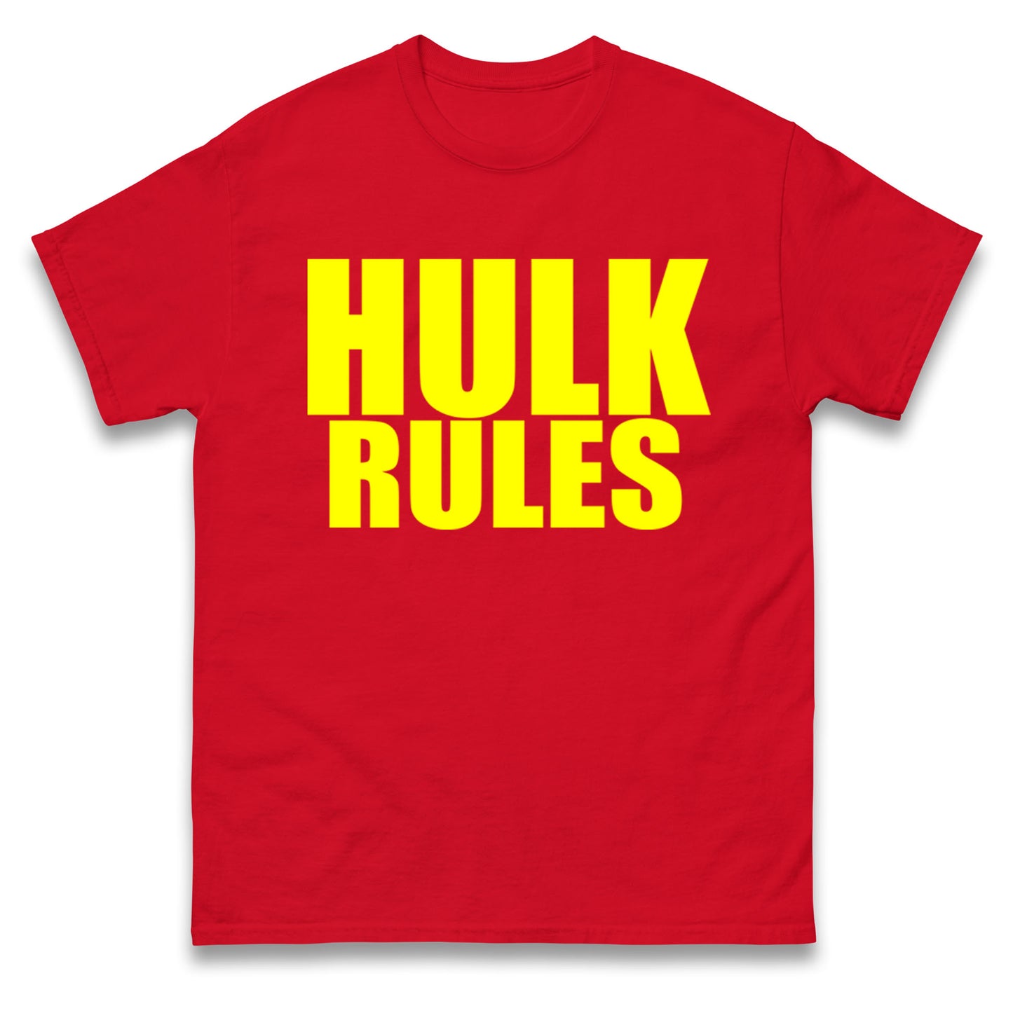 Hulk Rules T Shirt