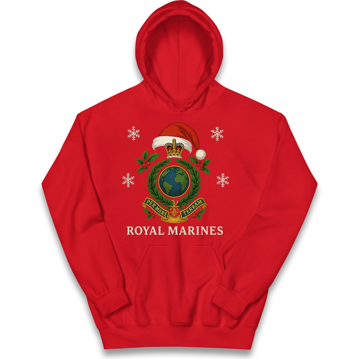 Royal Marines Christmas Kids Hoodie