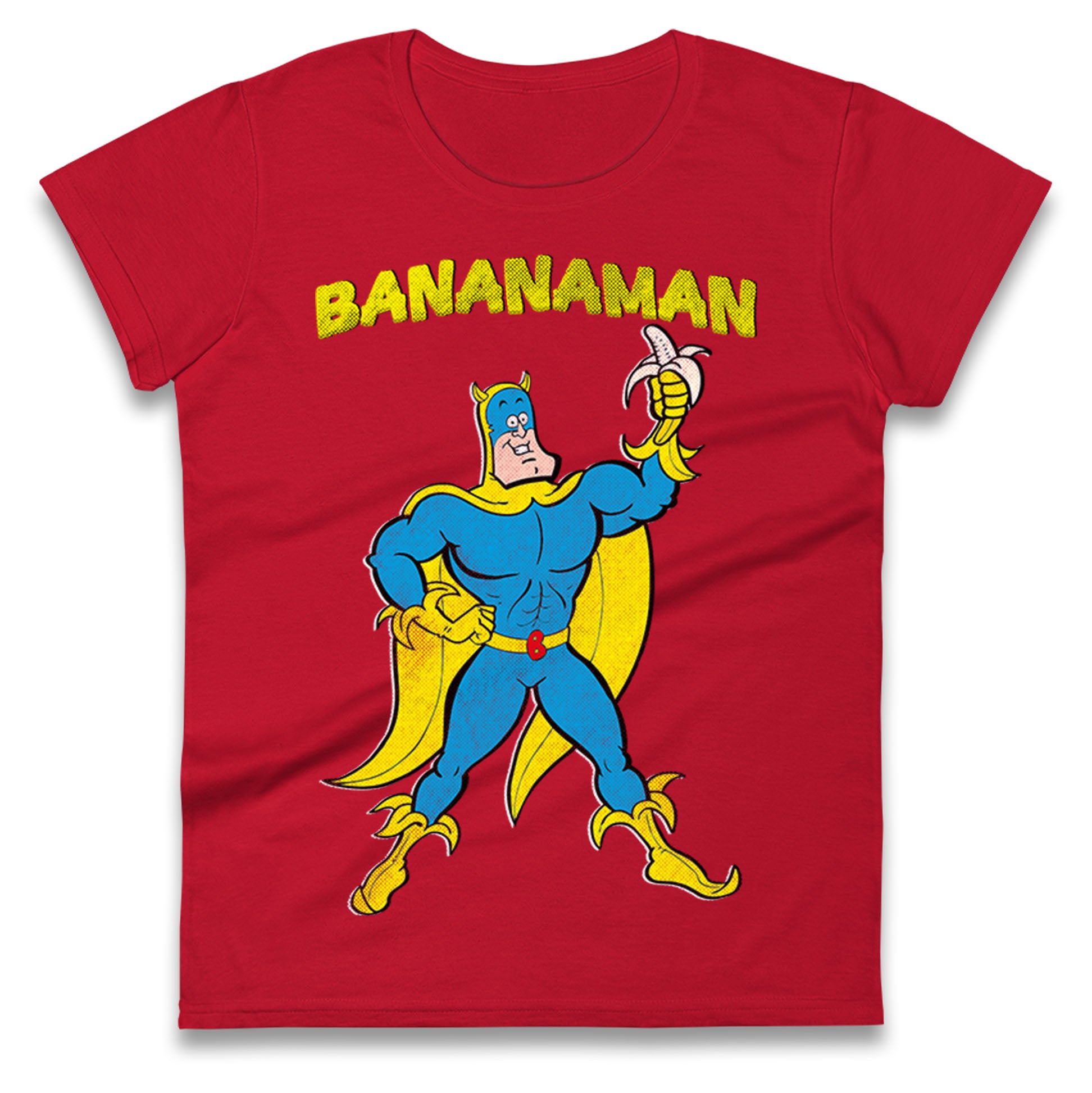 Bananaman Ladies T Shirt 