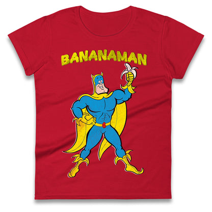Bananaman Ladies T Shirt 