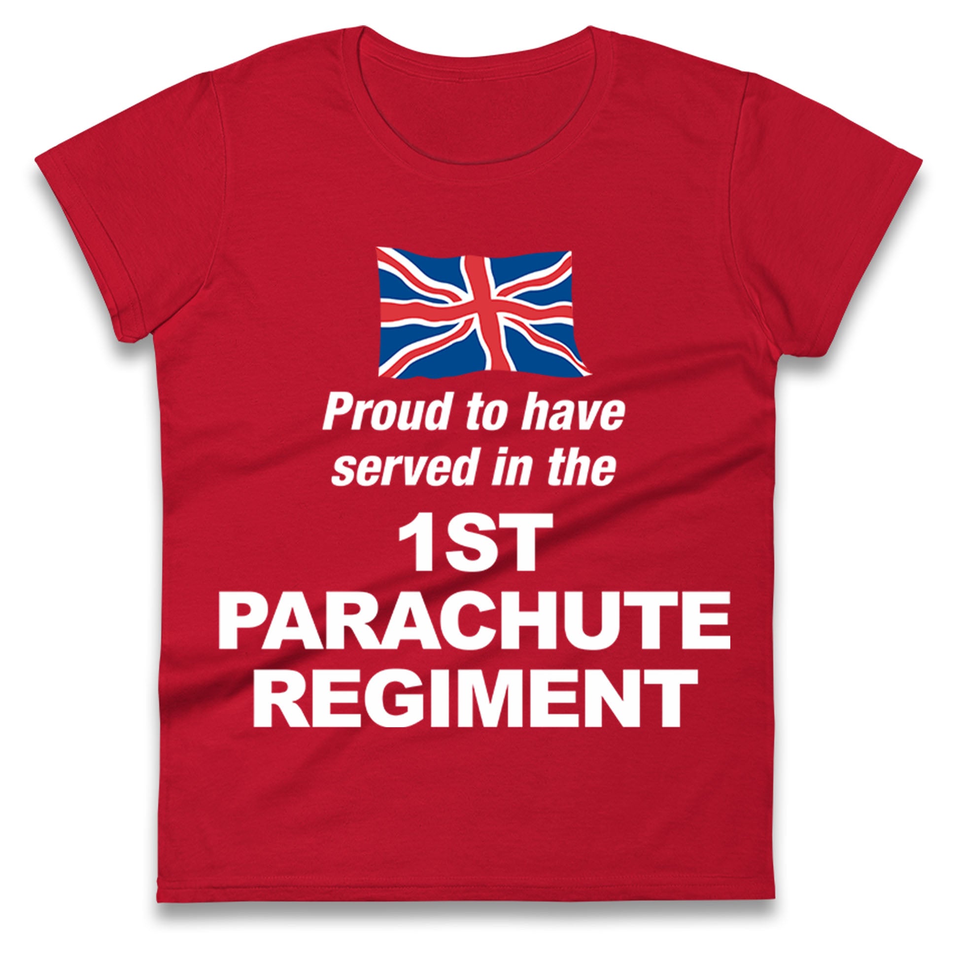 1st Battalion Parachute Regiment Ladies T Shirt 