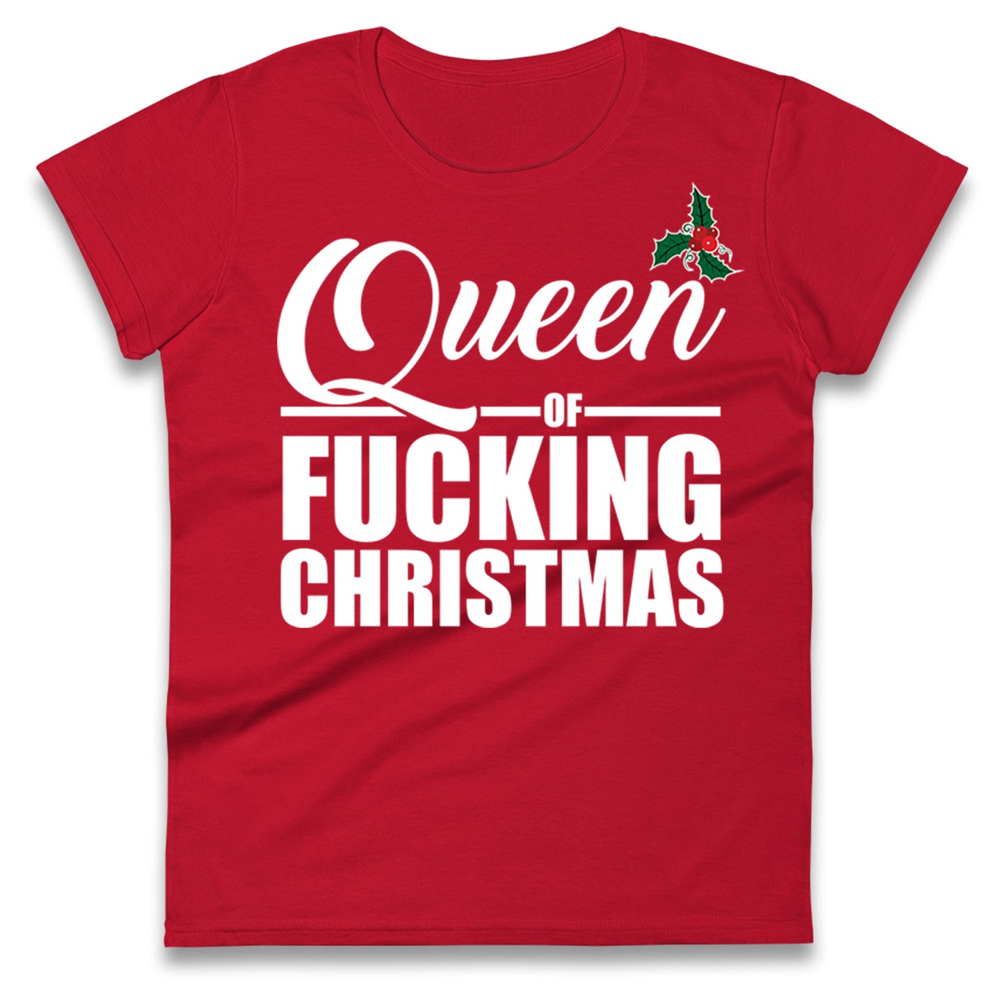 Nice Until Proven Naughty Ladies T Shirt