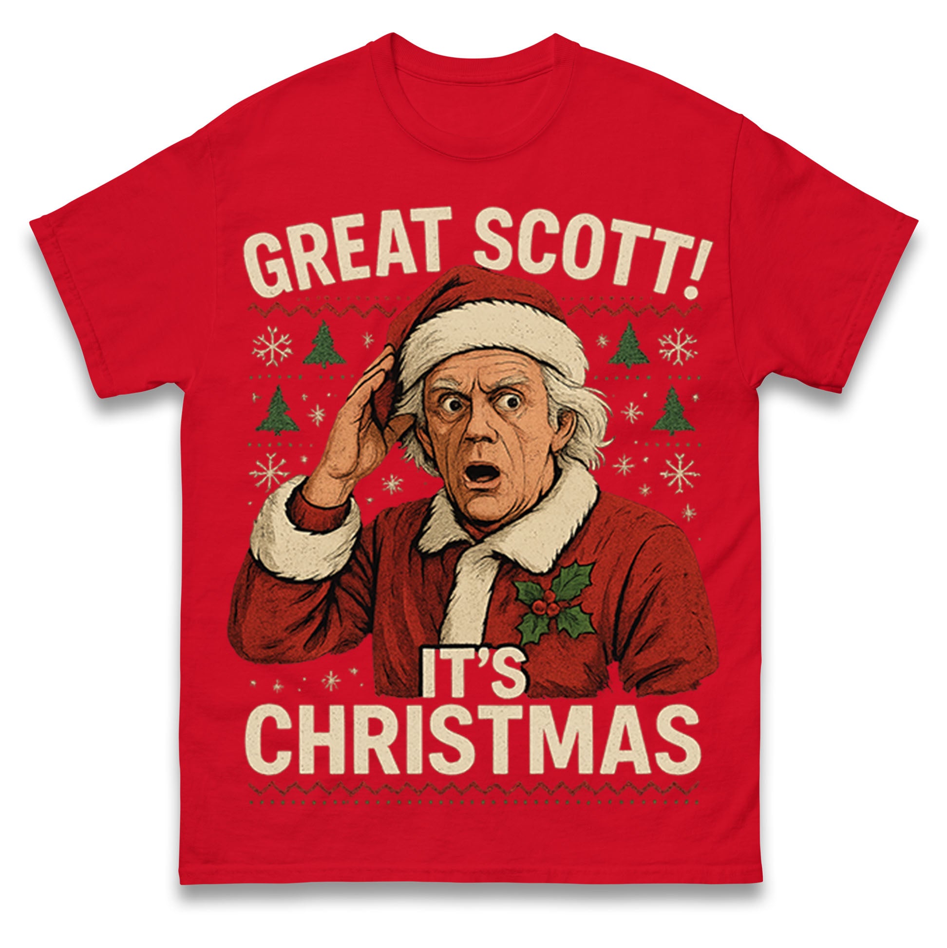 Back to the Future Doc Brown T Shirt