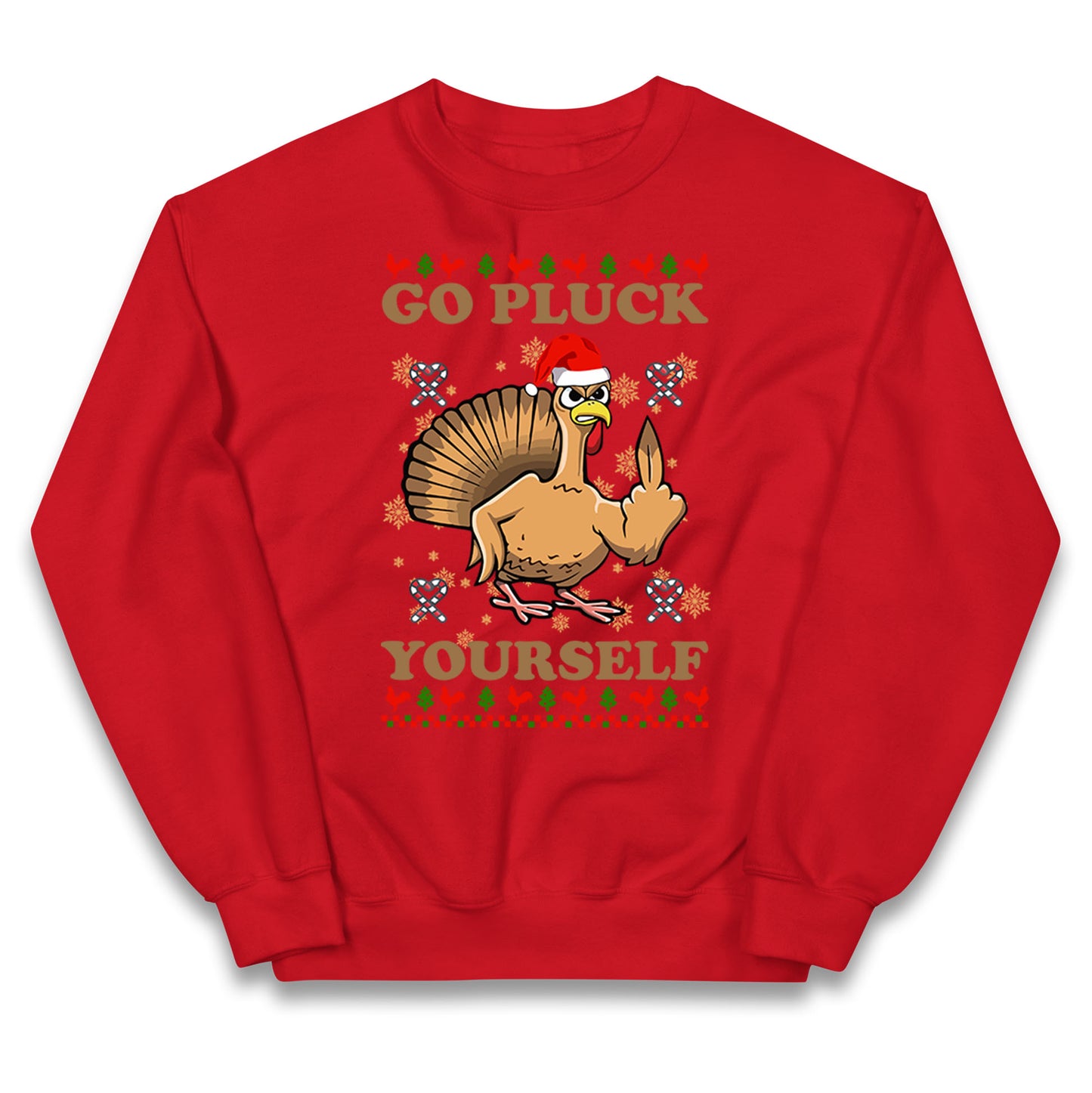 Christmas Go Pluck Yourself Funny Jumper