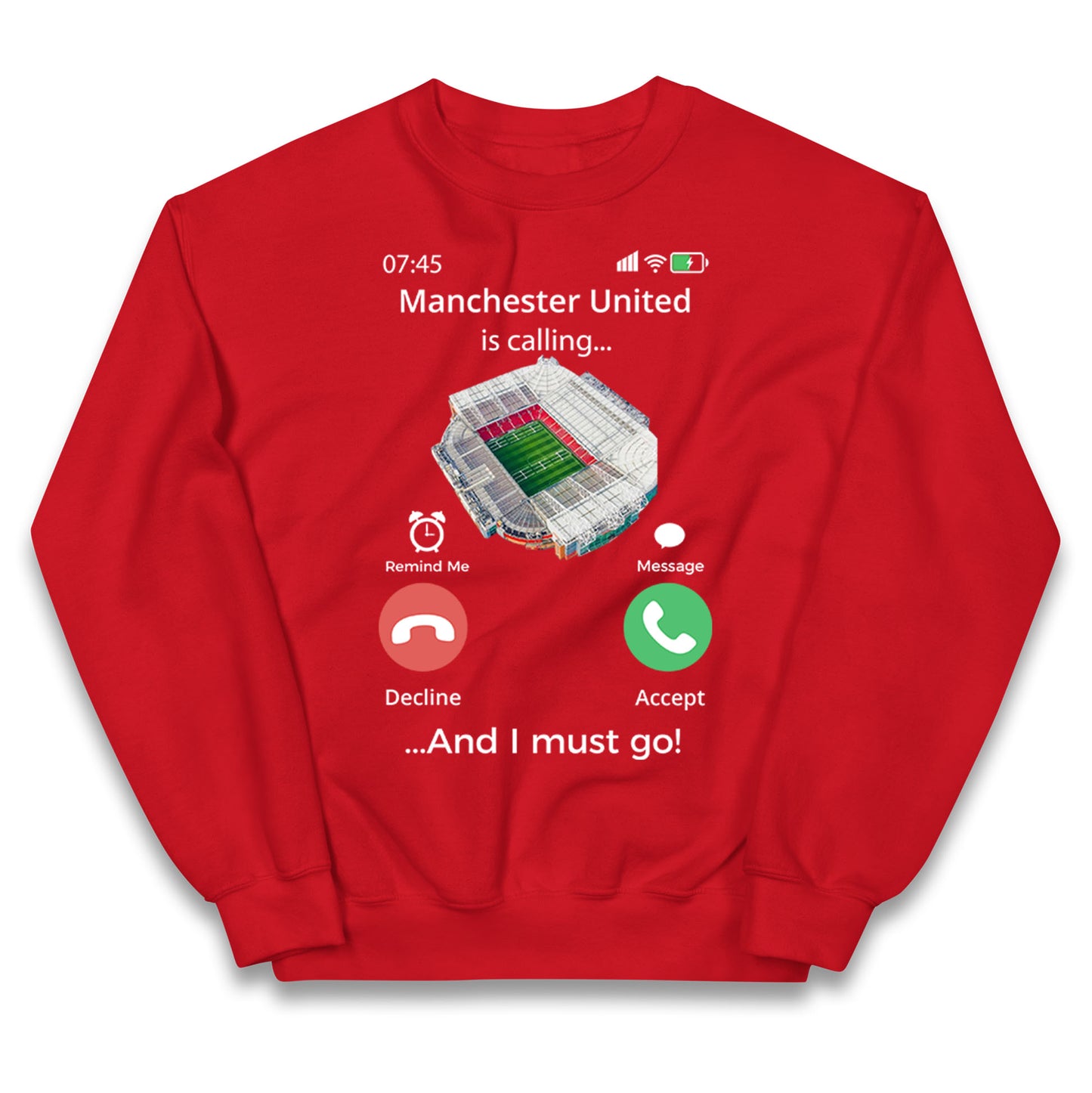 manchester united kids jumper