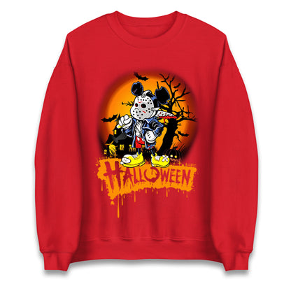 Mickey Mouse Haunted Halloween Sweatshirt
