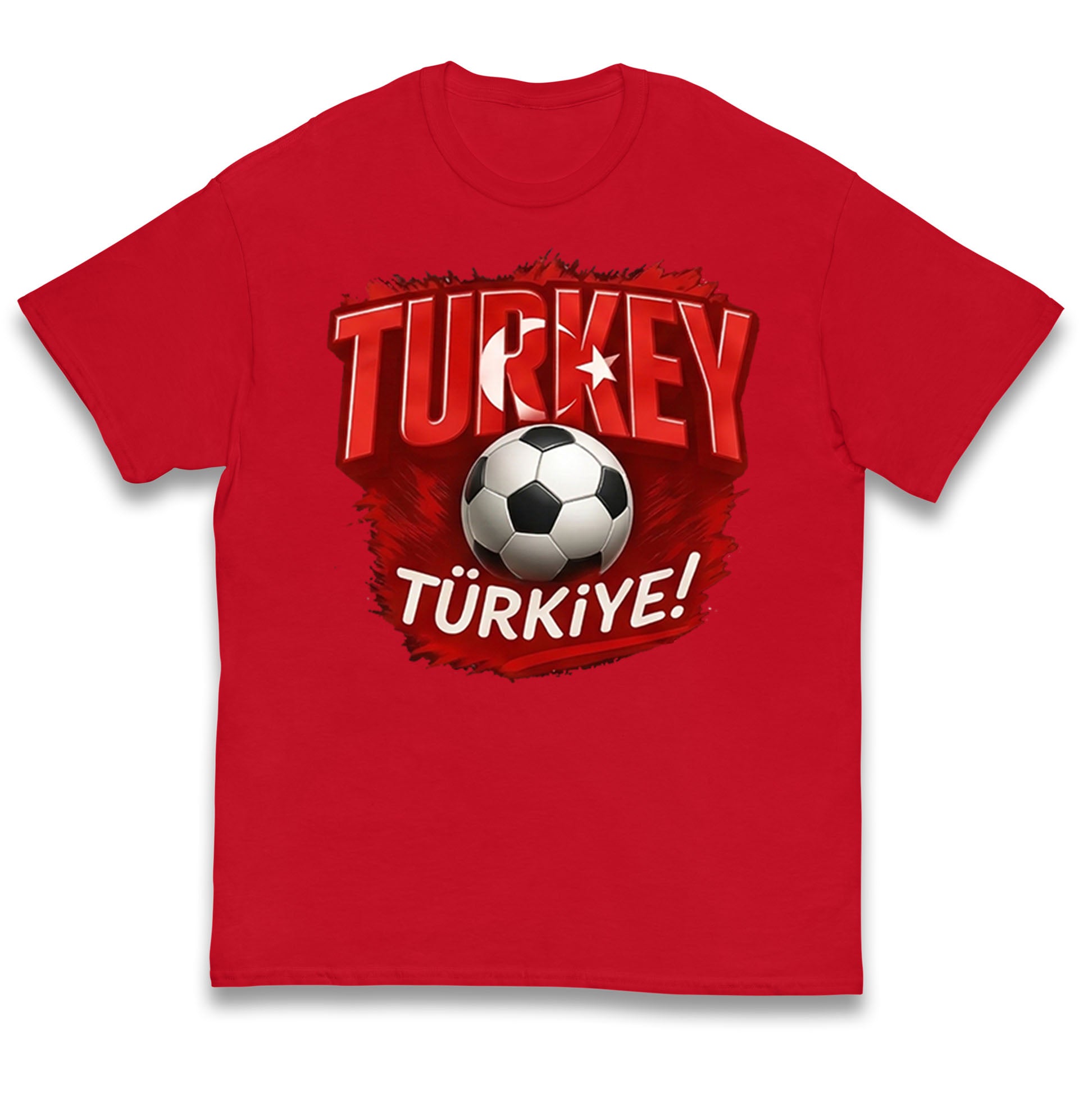 Turkey Retro World Cup Kids T Shirt