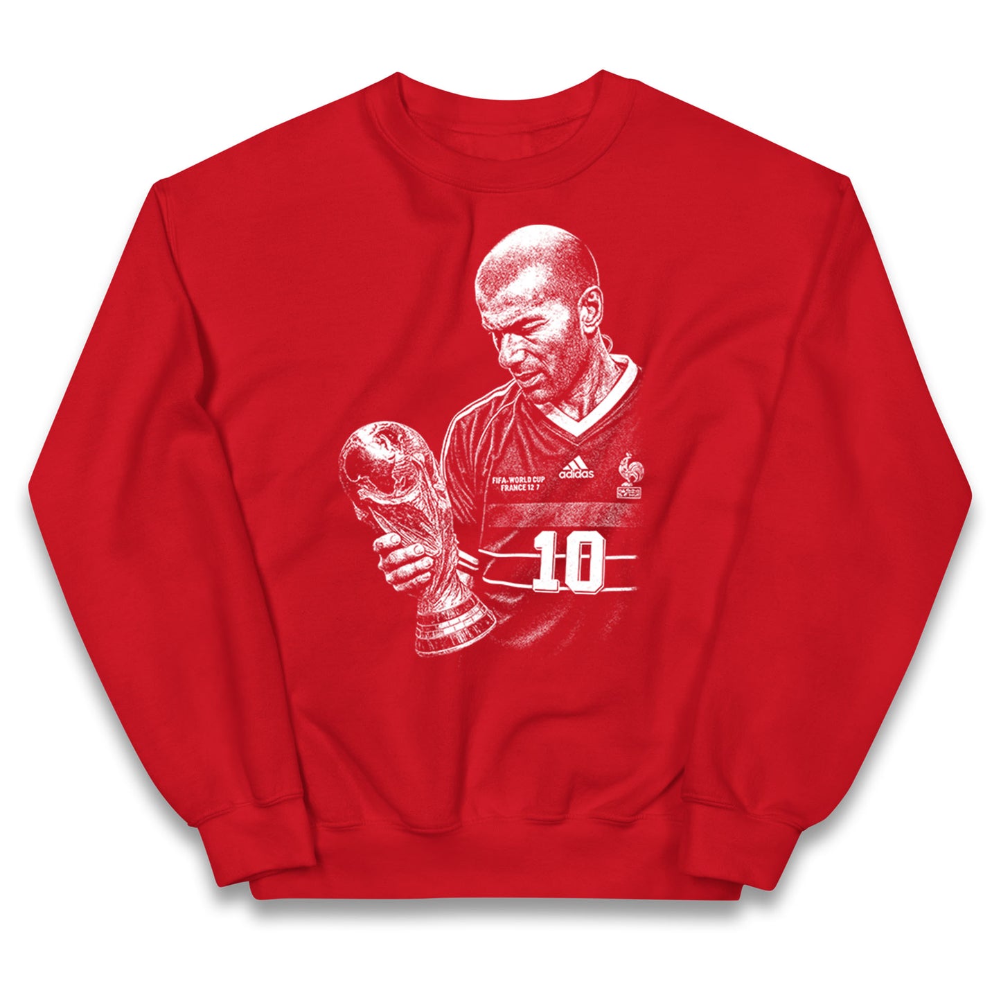 Zidane France Footballer Kids Jumper