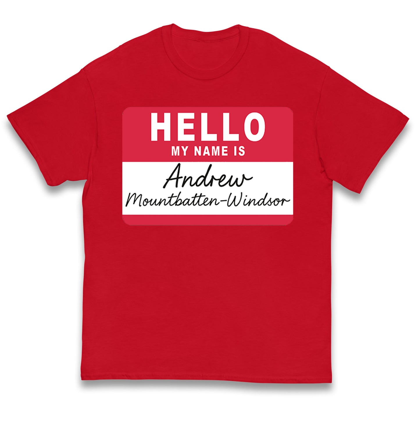 Andrew Mountbatten Windsor Kids T Shirt