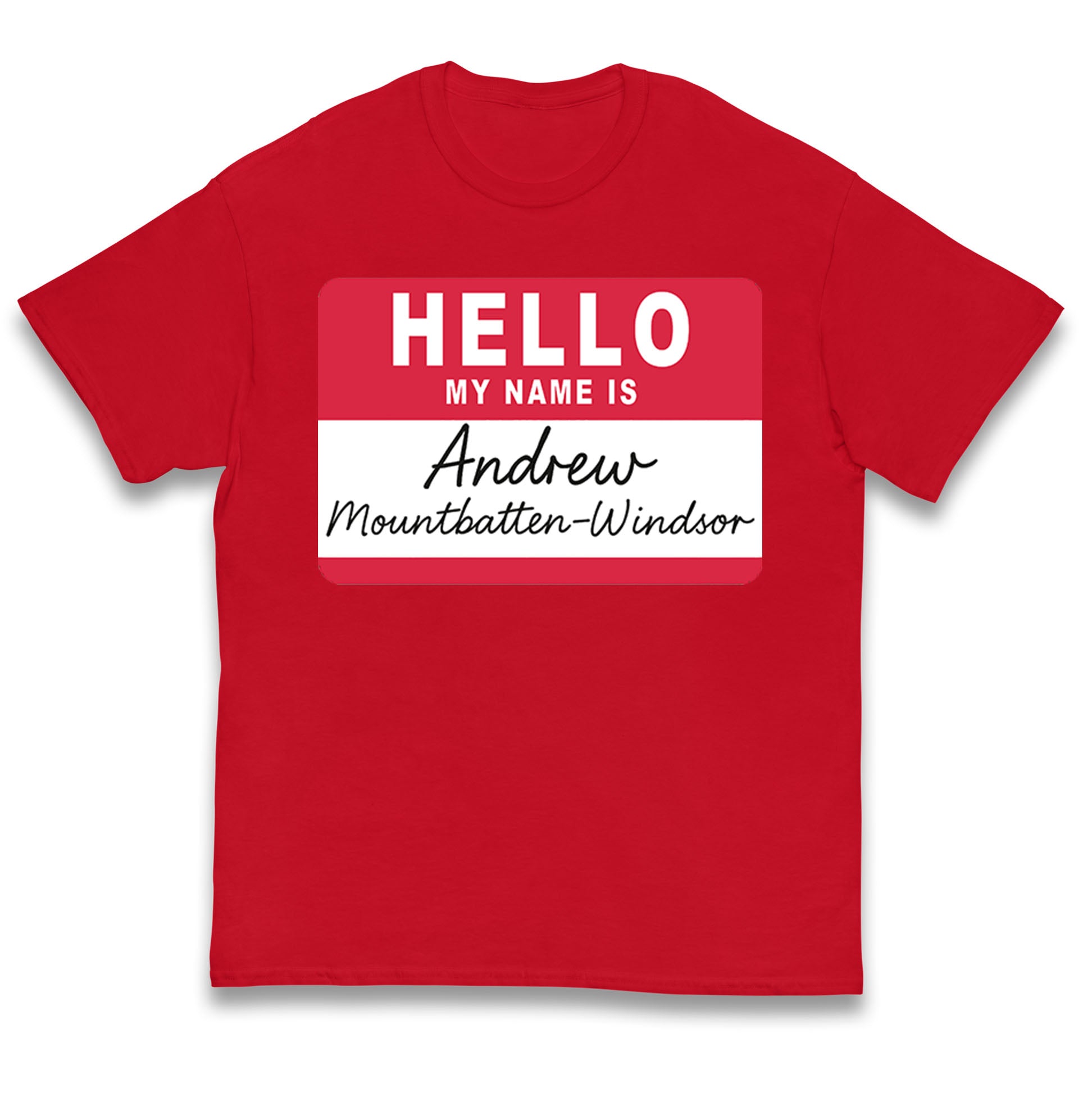 Andrew Mountbatten Windsor Kids T Shirt