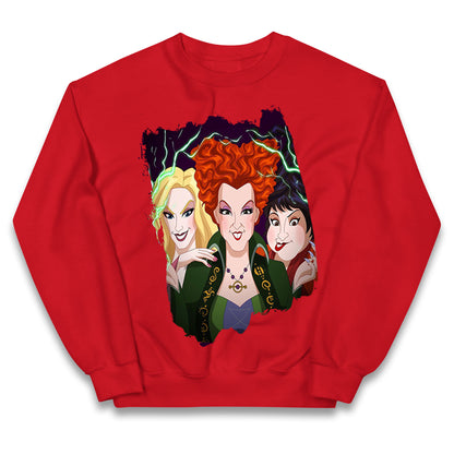 The Sanderson Sisters Scary Halloween Jumper
