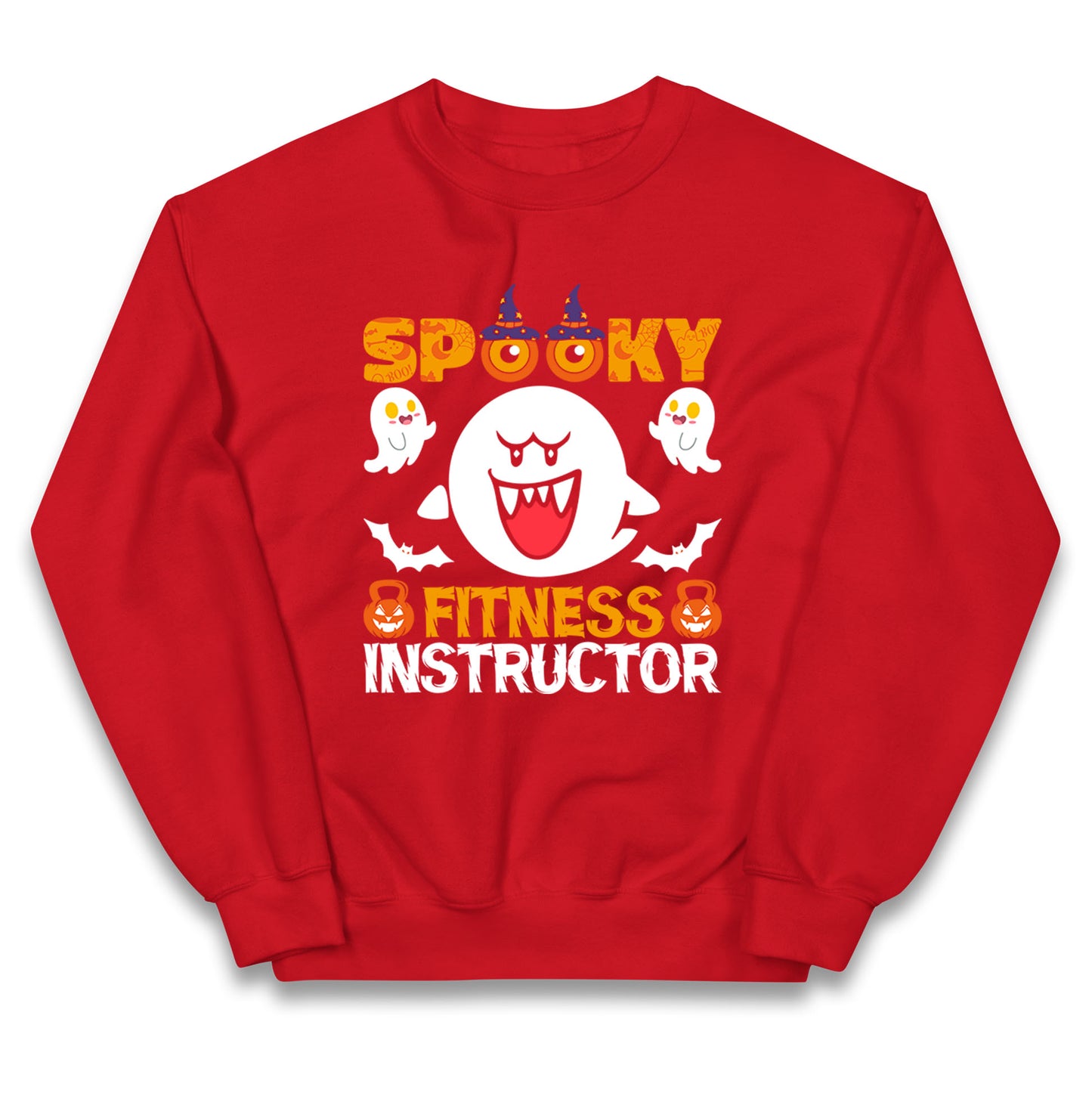 Spooky Fitness Instructor Halloween Jumper
