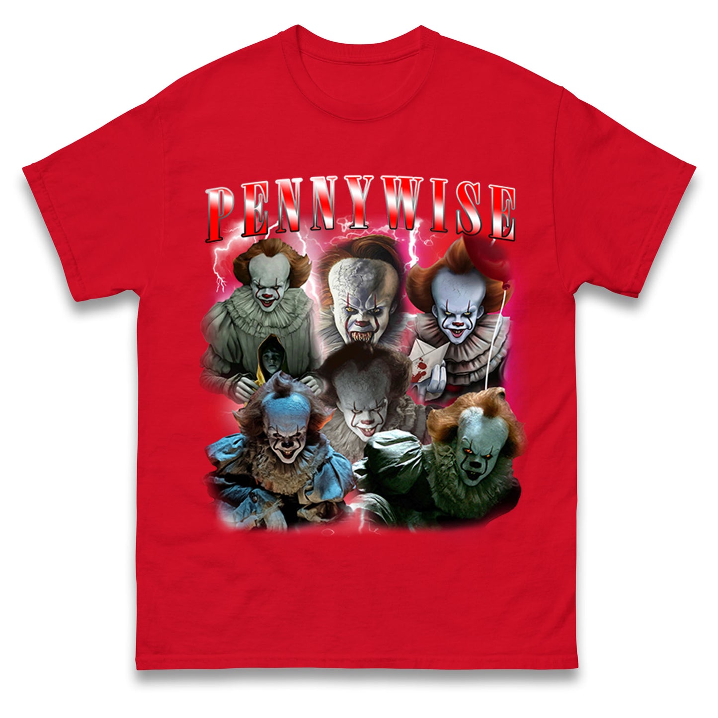 The Clown Pennywise Scary Halloween Bootleg T Shirt
