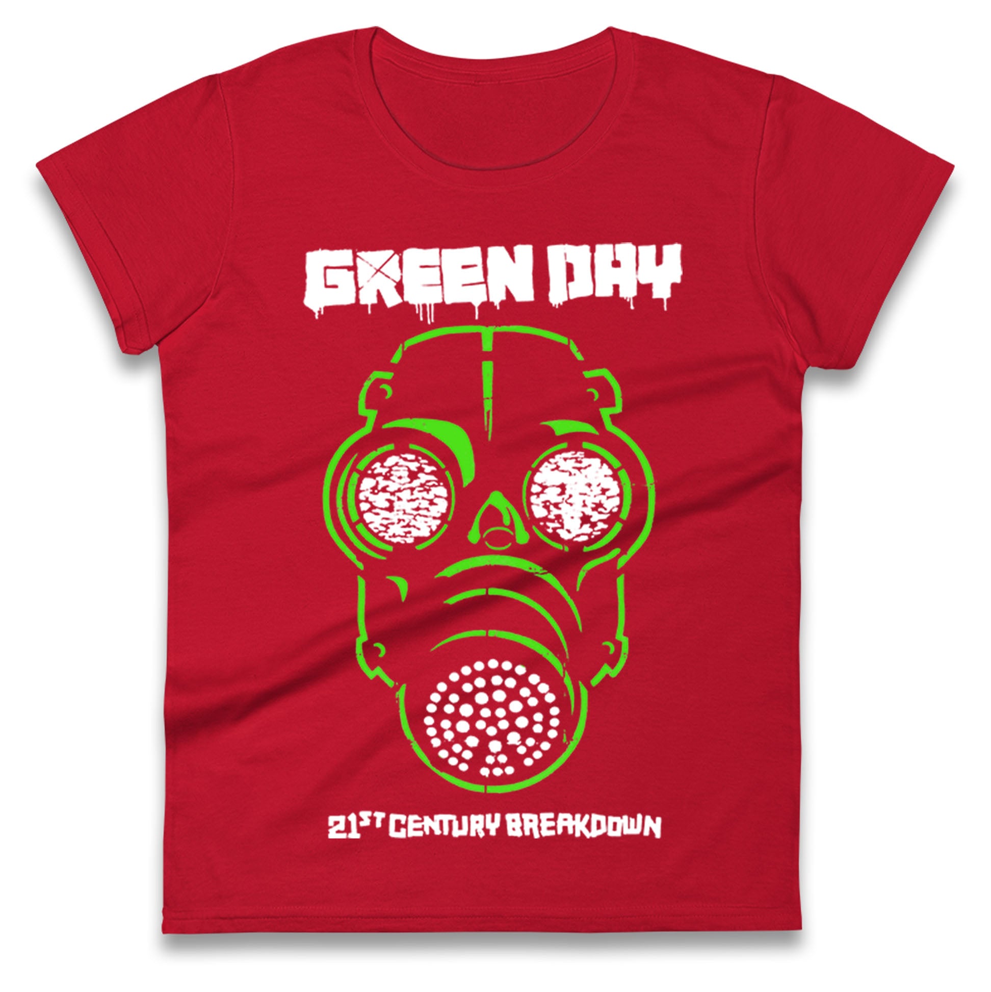 Green Day Ladies T Shirt