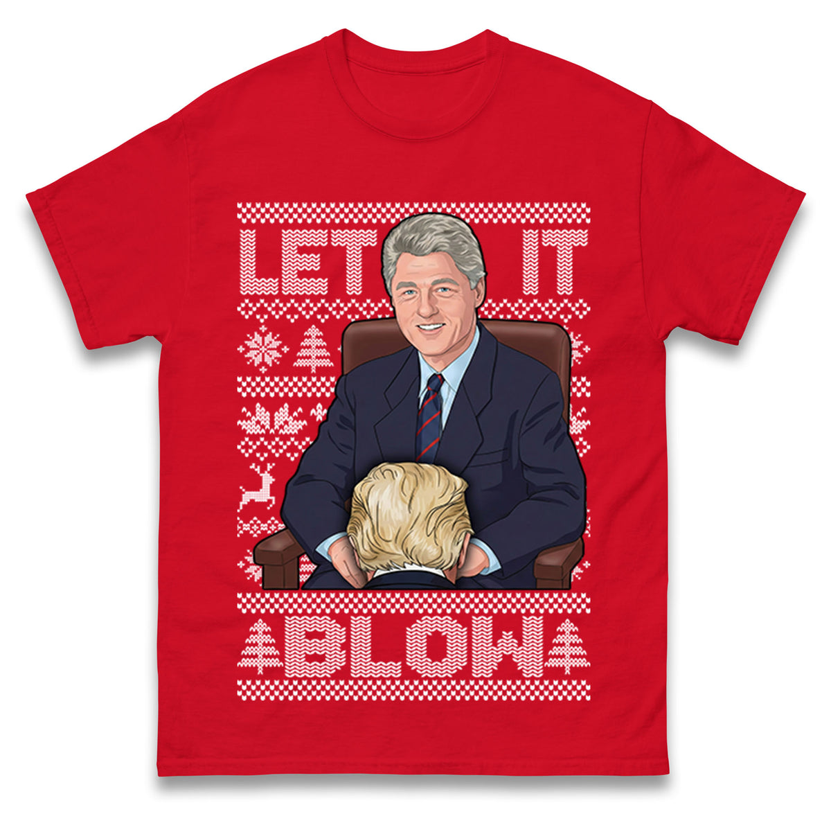 Bill Clinton Christmas T Shirt