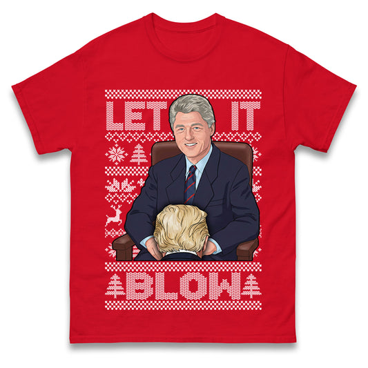 Bill Clinton Christmas T Shirt