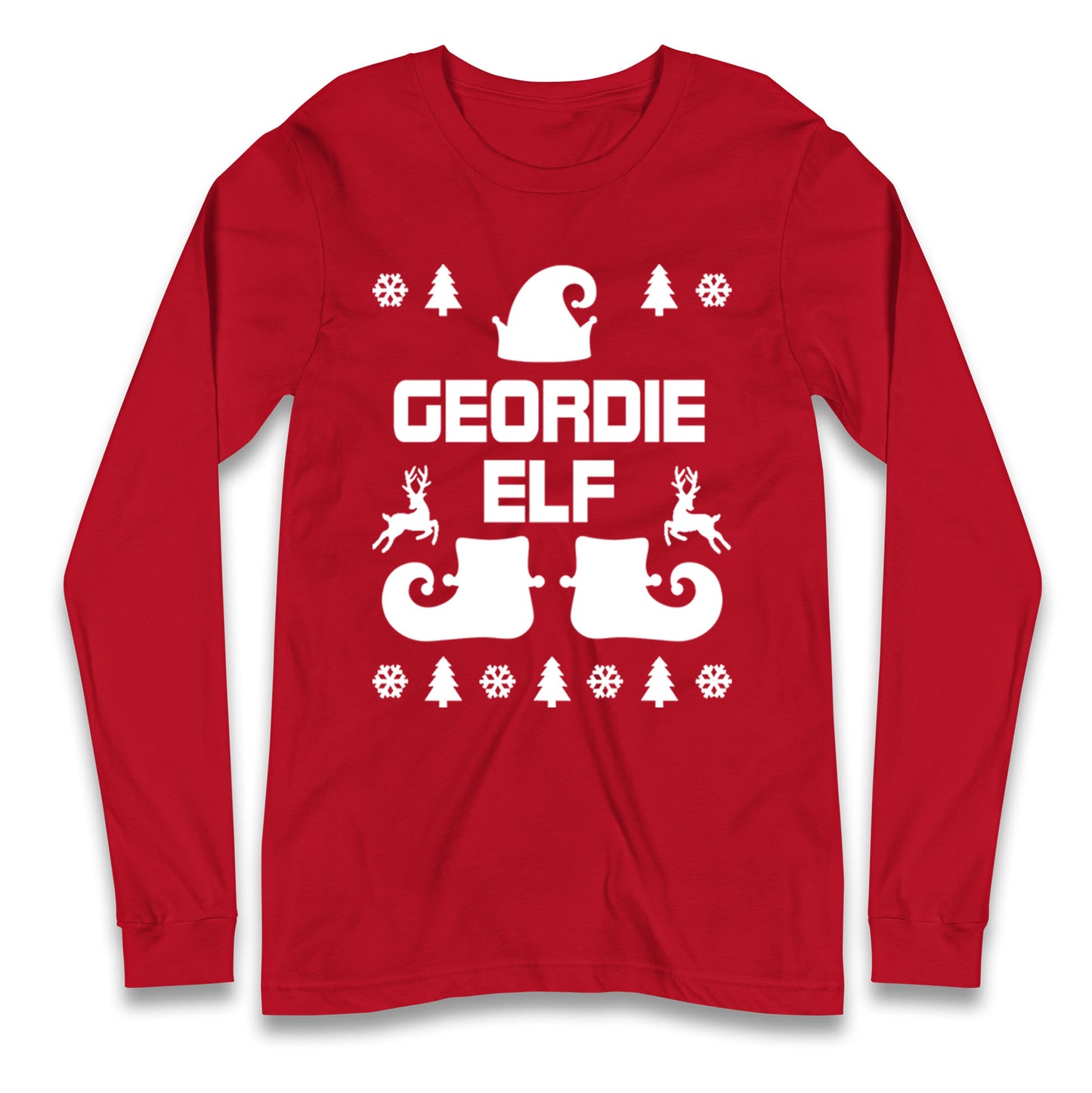 Geordie Christmas Longsleeve T Shirt