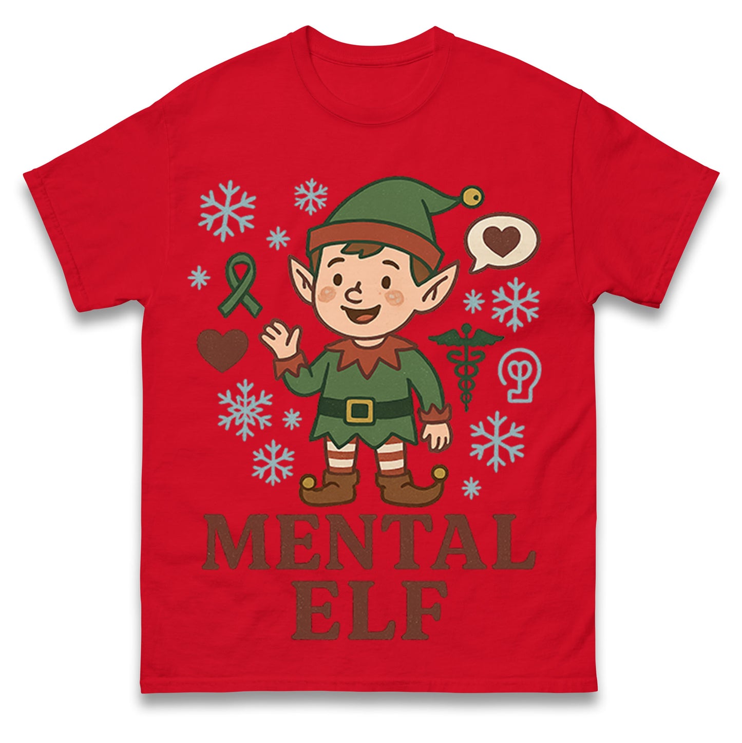 Mental Health Christmas T Shirt