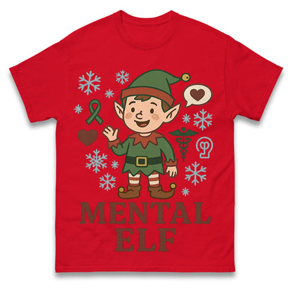 Mental Health Christmas T Shirt