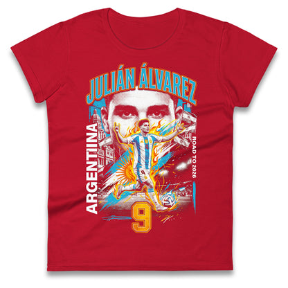 Julian Alvarez Ladies T Shirt