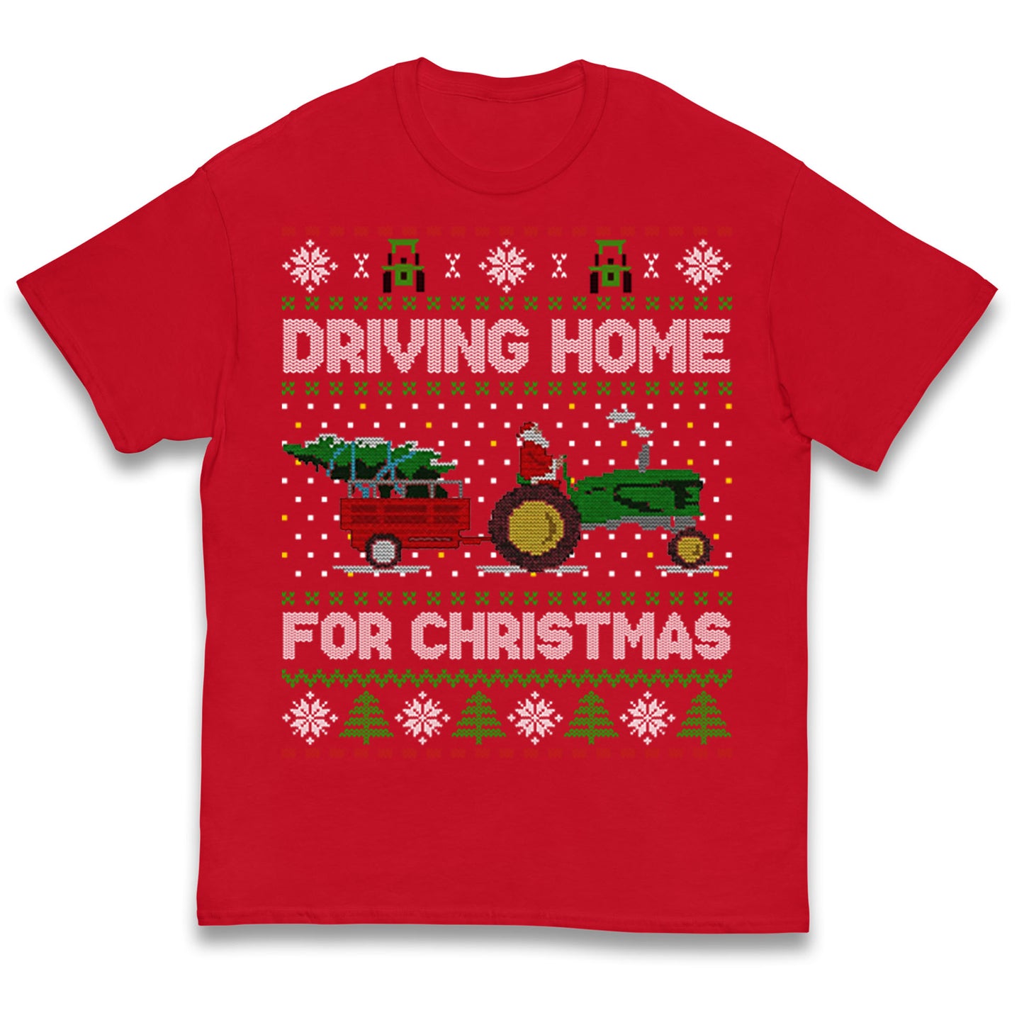 John Deere Christmas Kids T Shirt 
