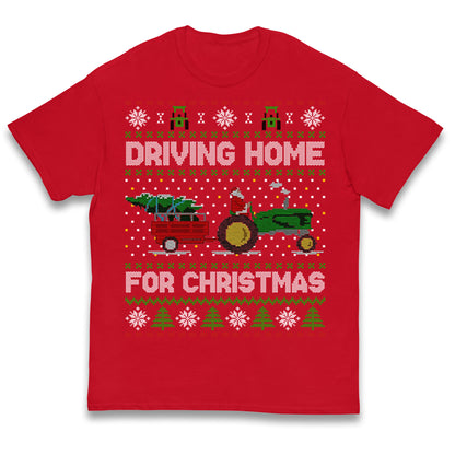 John Deere Christmas Kids T Shirt 