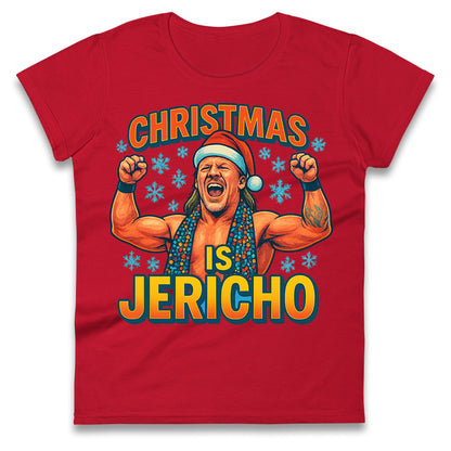 Chris Jericho Christmas Ladies T Shirt
