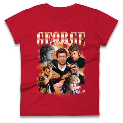 George Michael Ladies T Shirt