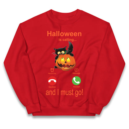 Halloween Is Calling Jumper

